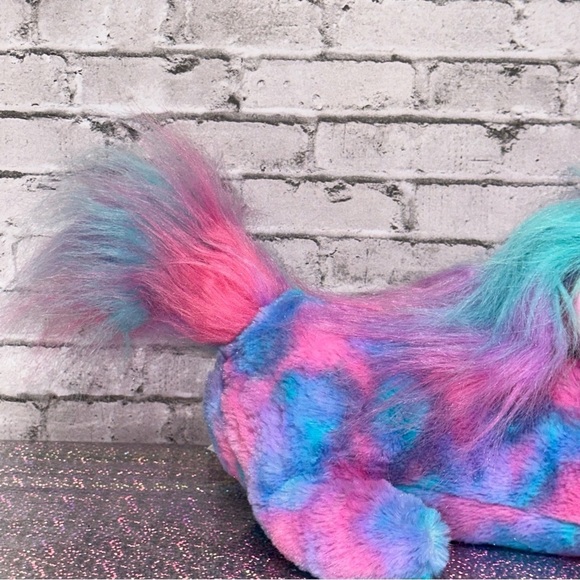 Puppy Surprise ELIZA Cotton Candy Pink Blue Purple 12 in. Plush No Puppies - Picture 4 of 16